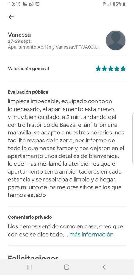 Apartamento Adrian Y Vanessa Vft/Ja/00086 巴埃萨 外观 照片